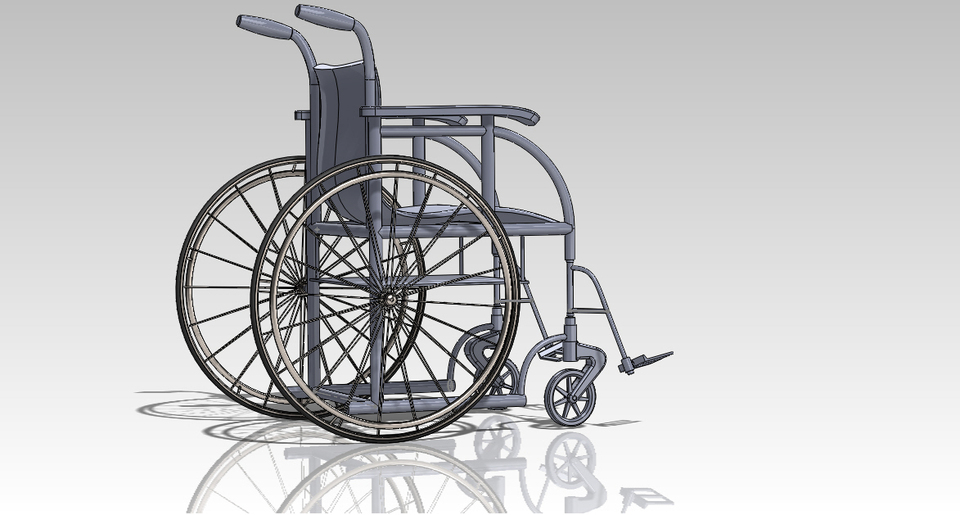 3d Cad Model Wheelchairs